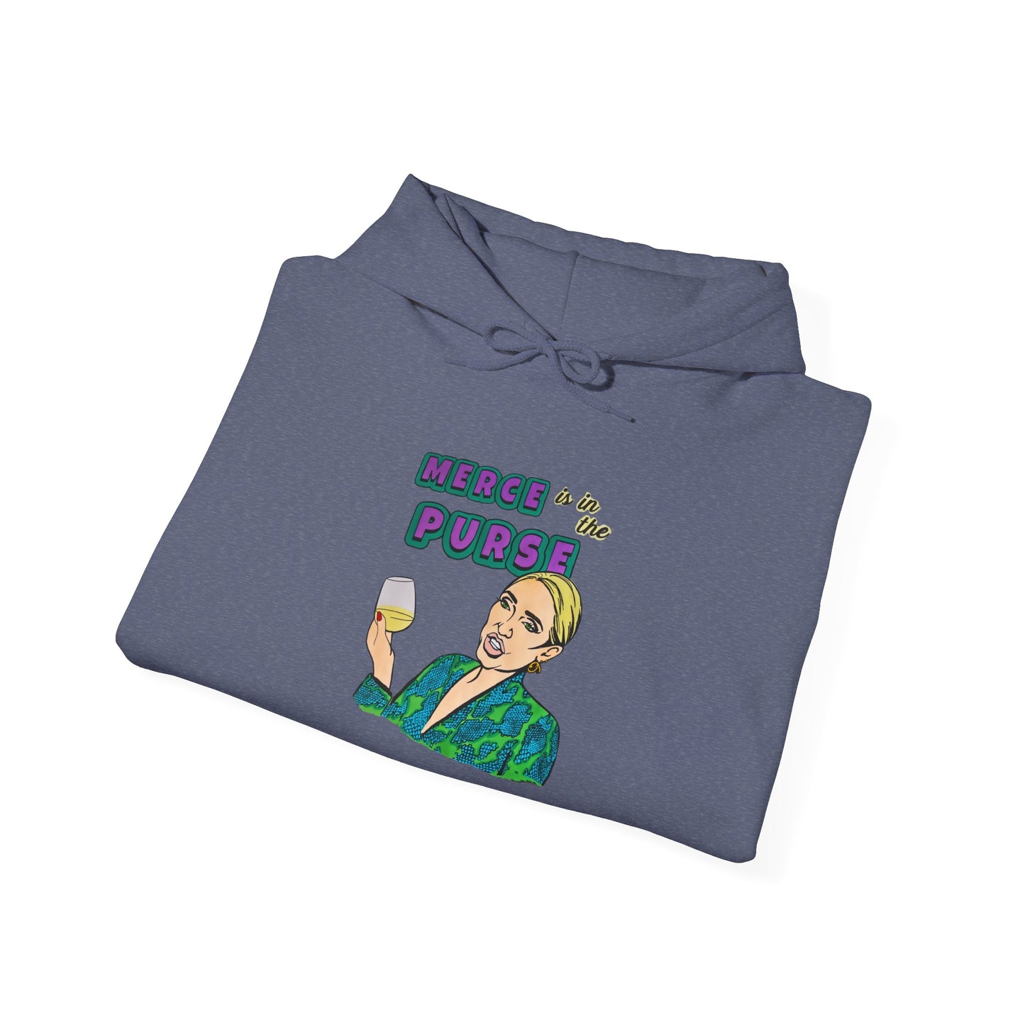 RHOBH Erika "Merce is in the Purse", Unisex Hoodie, featuring Erika Jayne
