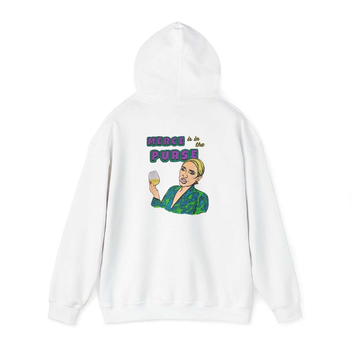 RHOBH Erika "Merce is in the Purse", Unisex Hoodie, featuring Erika Jayne