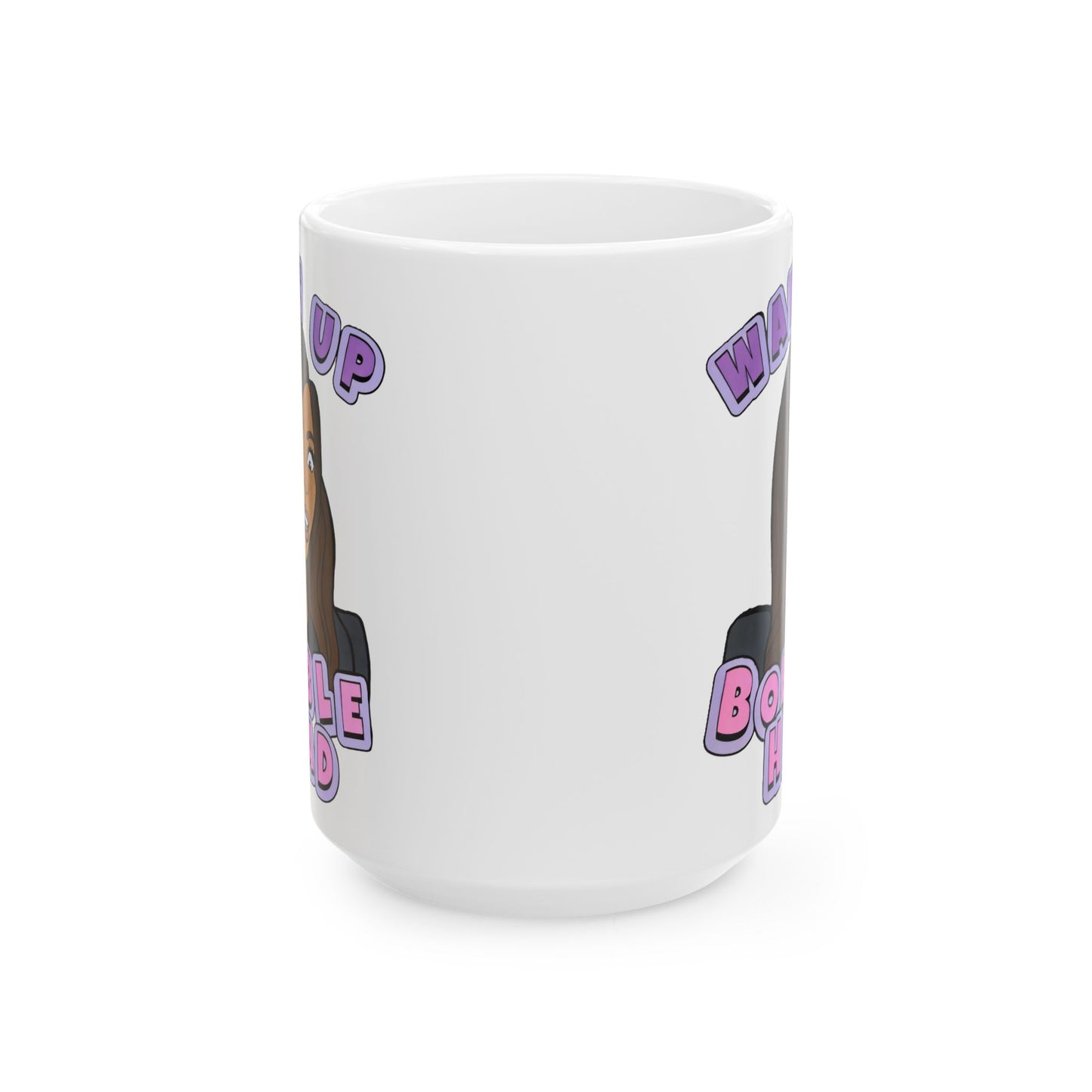 RHOSLC "Wake Up Bobblehead!" featuring Mary Cosby, Ceramic Mug