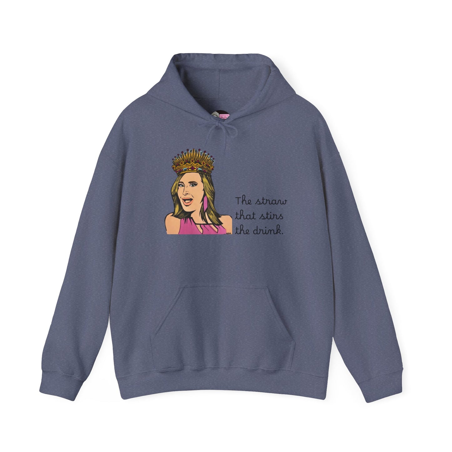 RHONY Sonja with a Crown, Unisex Hoodie, featuring Sonja Morgan