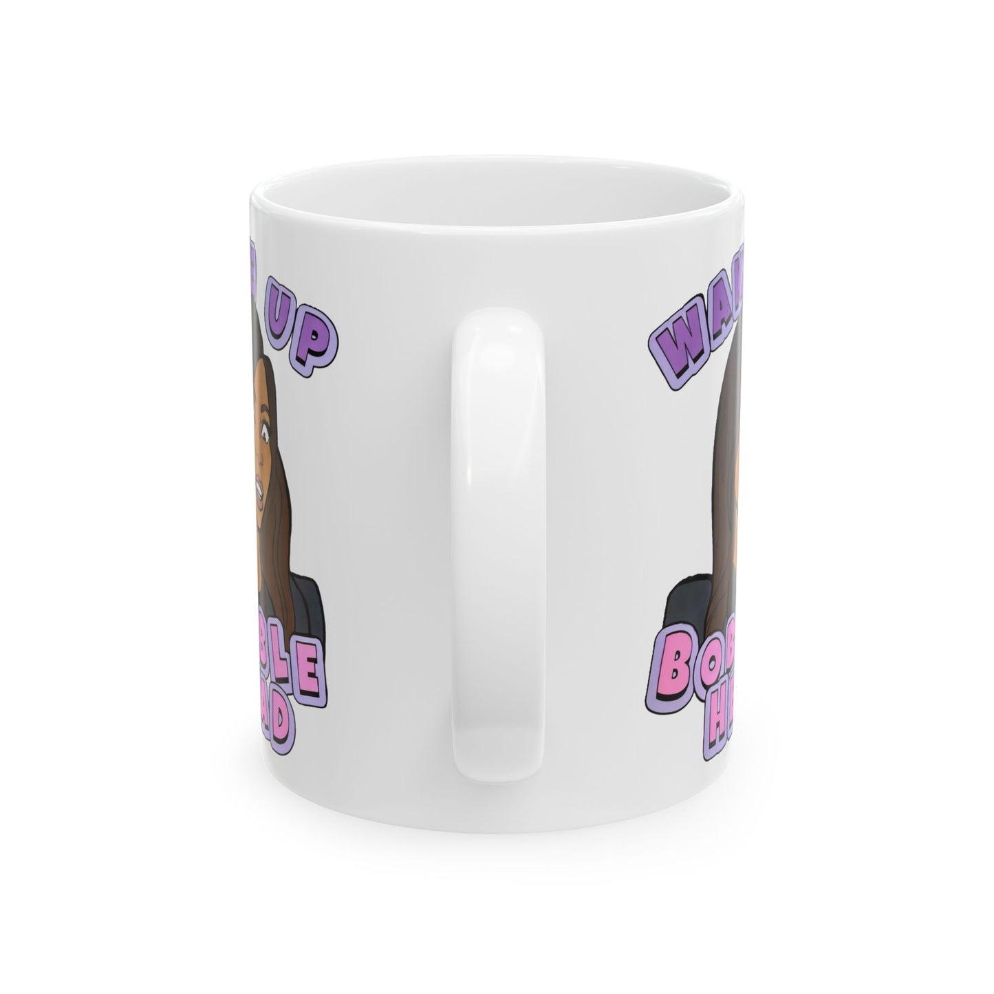 RHOSLC "Wake Up Bobblehead!" featuring Mary Cosby, Ceramic Mug