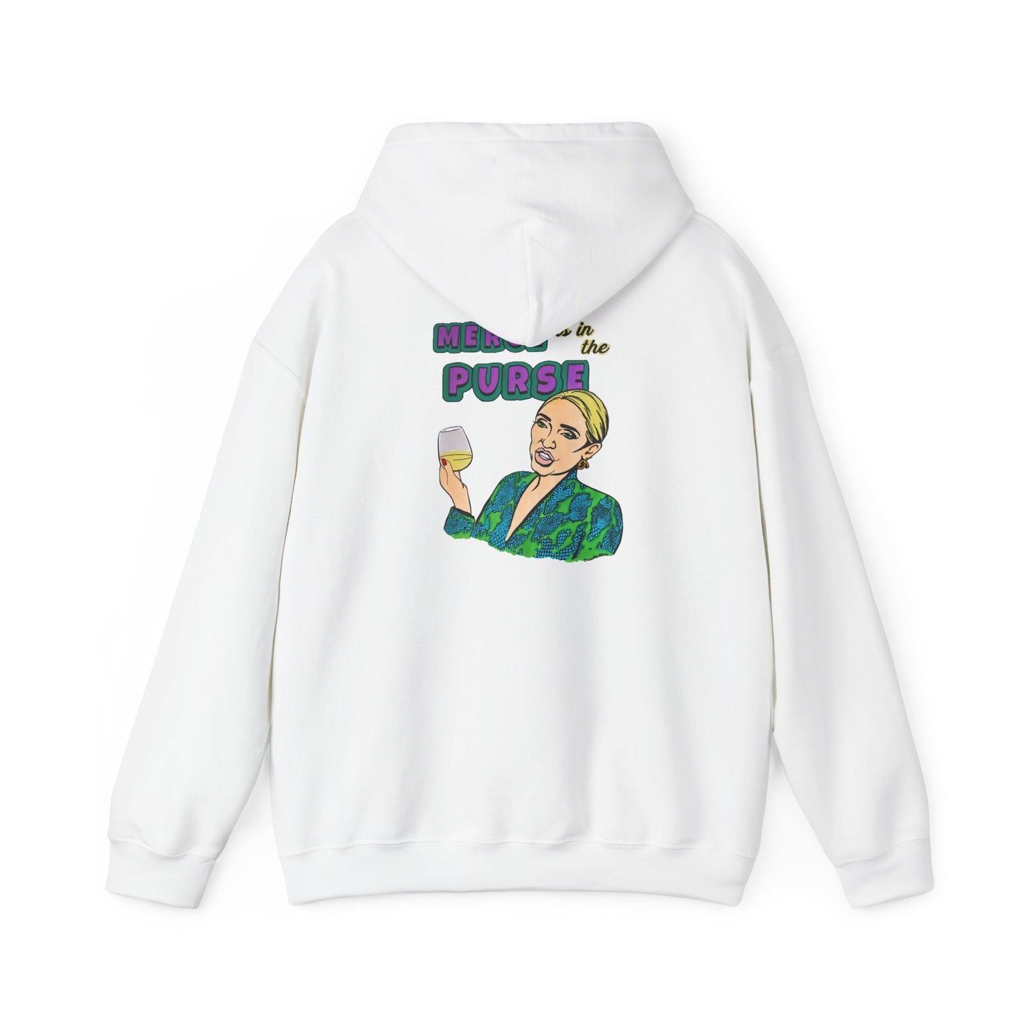 RHOBH Erika "Merce is in the Purse", Unisex Hoodie, featuring Erika Jayne