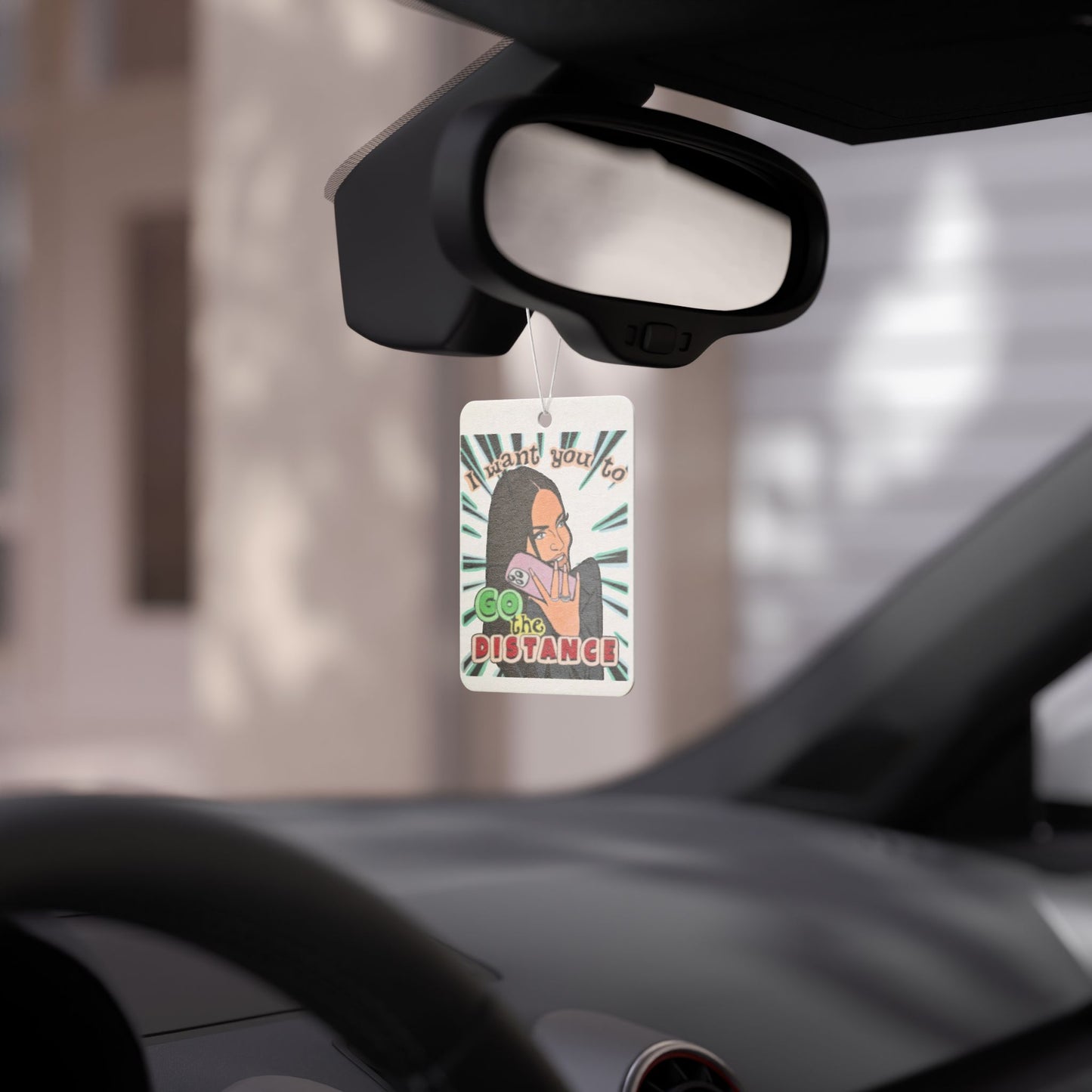 RHOSLC "Go the Distance" featuring Lisa Barlow, Car Air Freshener