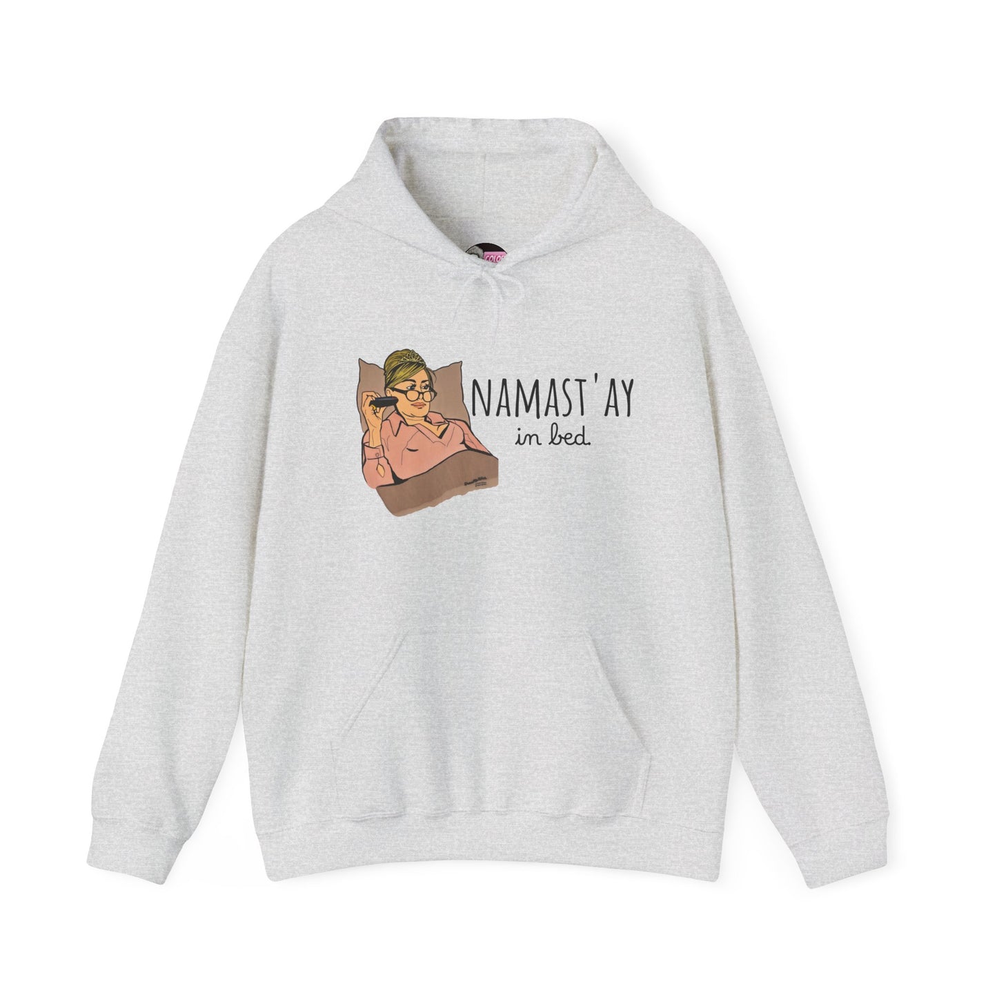 RHONY Sonja in bed with Crown, Unisex Hoodie, featuring Sonja Morgan
