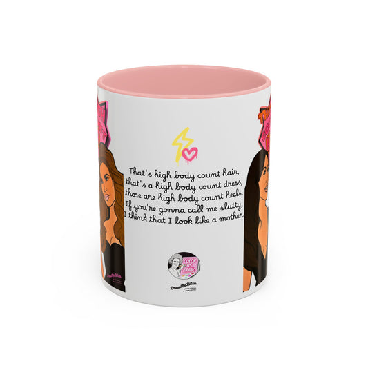 RHOSLC High Body Count Hair, Ceramic Mug, (11oz, 15oz) Featuring Angie K & Britani Bateman