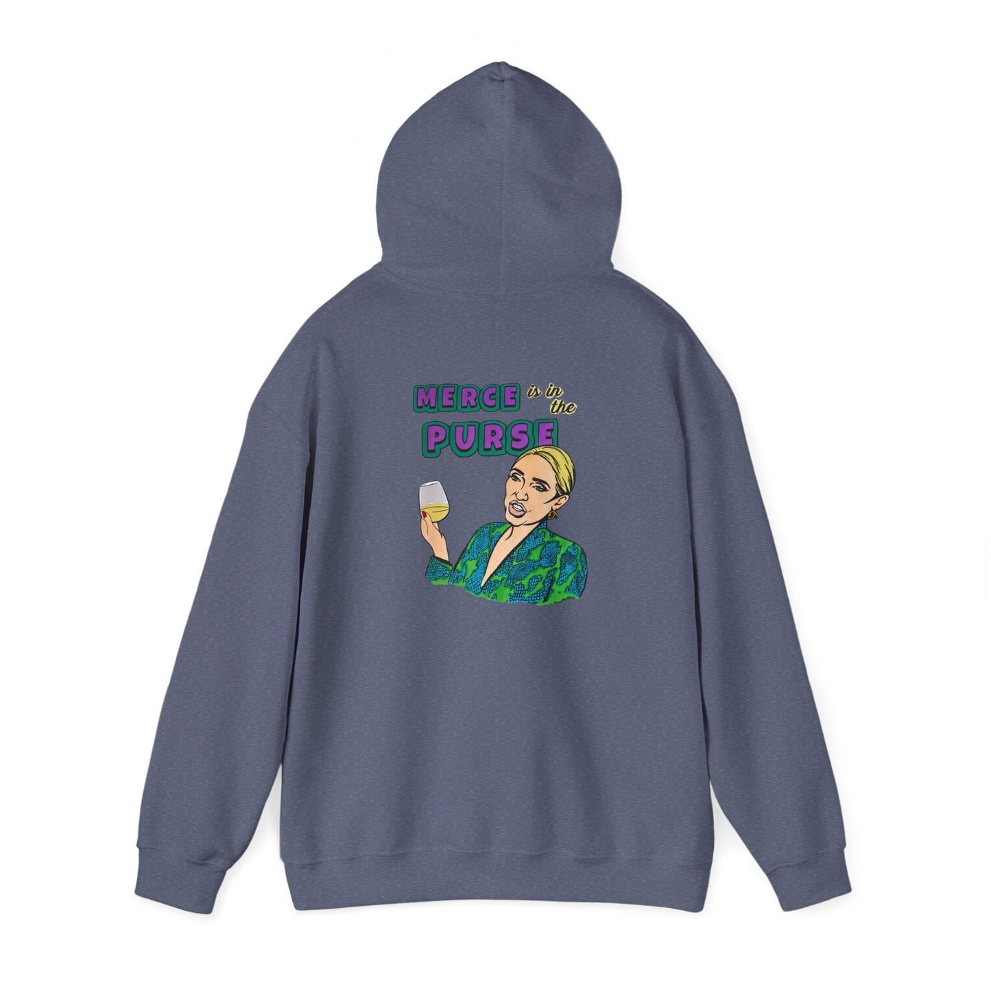 RHOBH Erika "Merce is in the Purse", Unisex Hoodie, featuring Erika Jayne