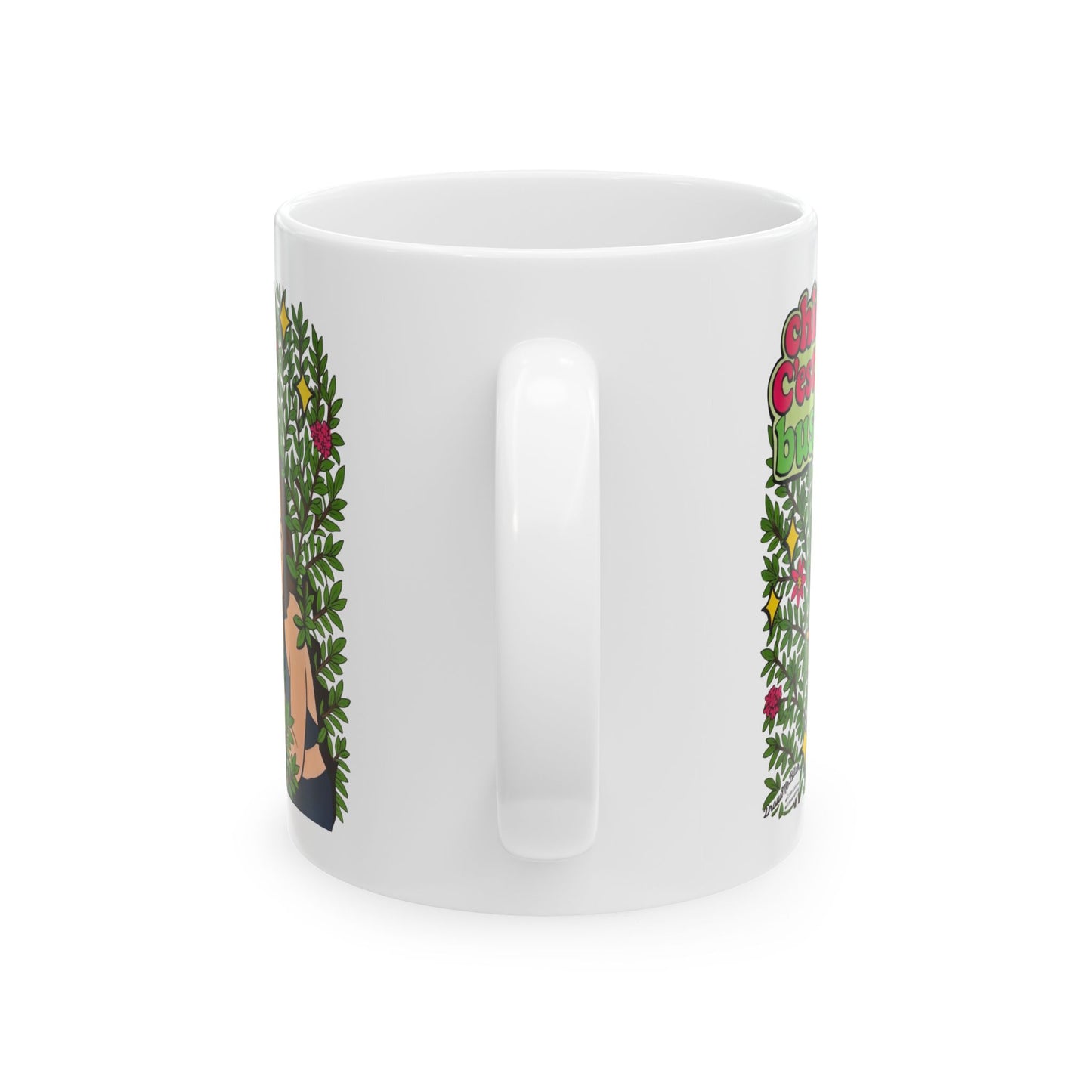 RHONY Luann Chic C'est La Bush, Ceramic Mug, (11oz, 15oz) Featuring Luann De Lesseps