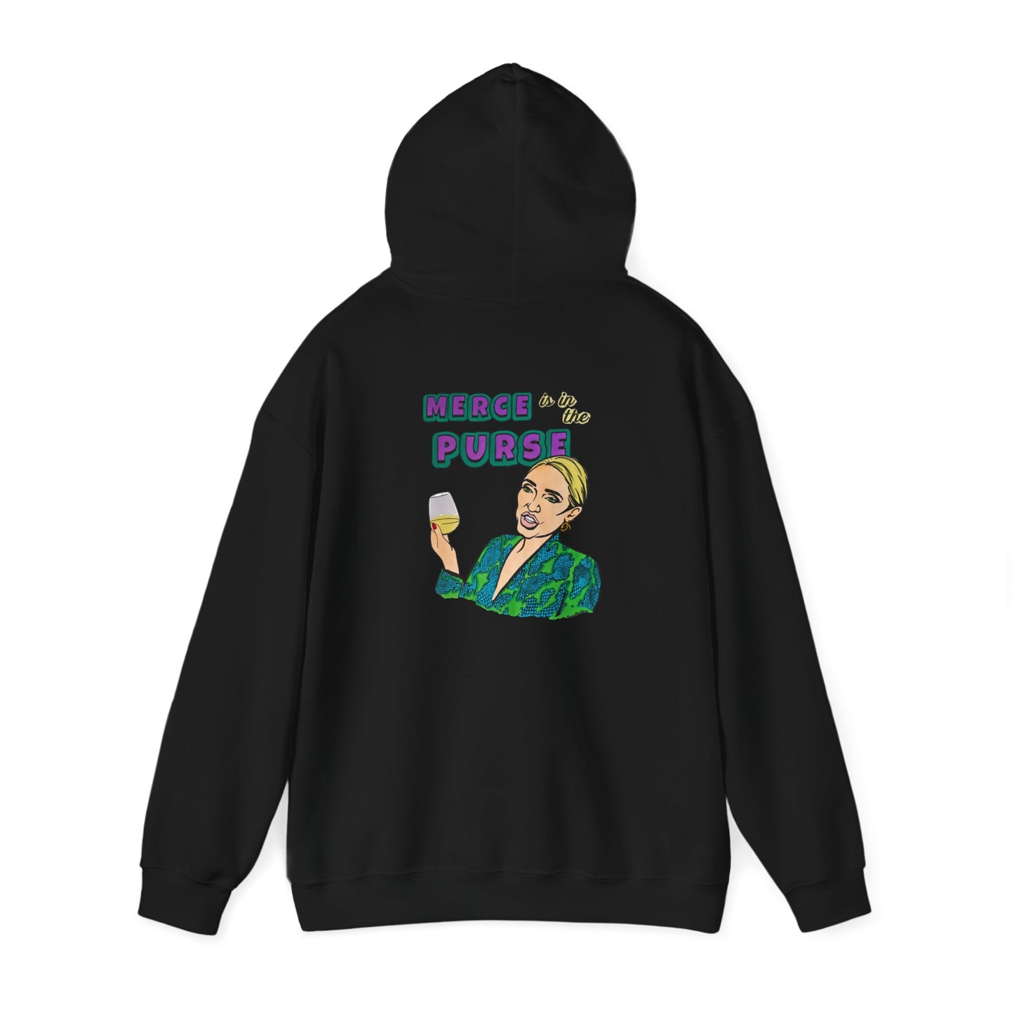 RHOBH Erika "Merce is in the Purse", Unisex Hoodie, featuring Erika Jayne