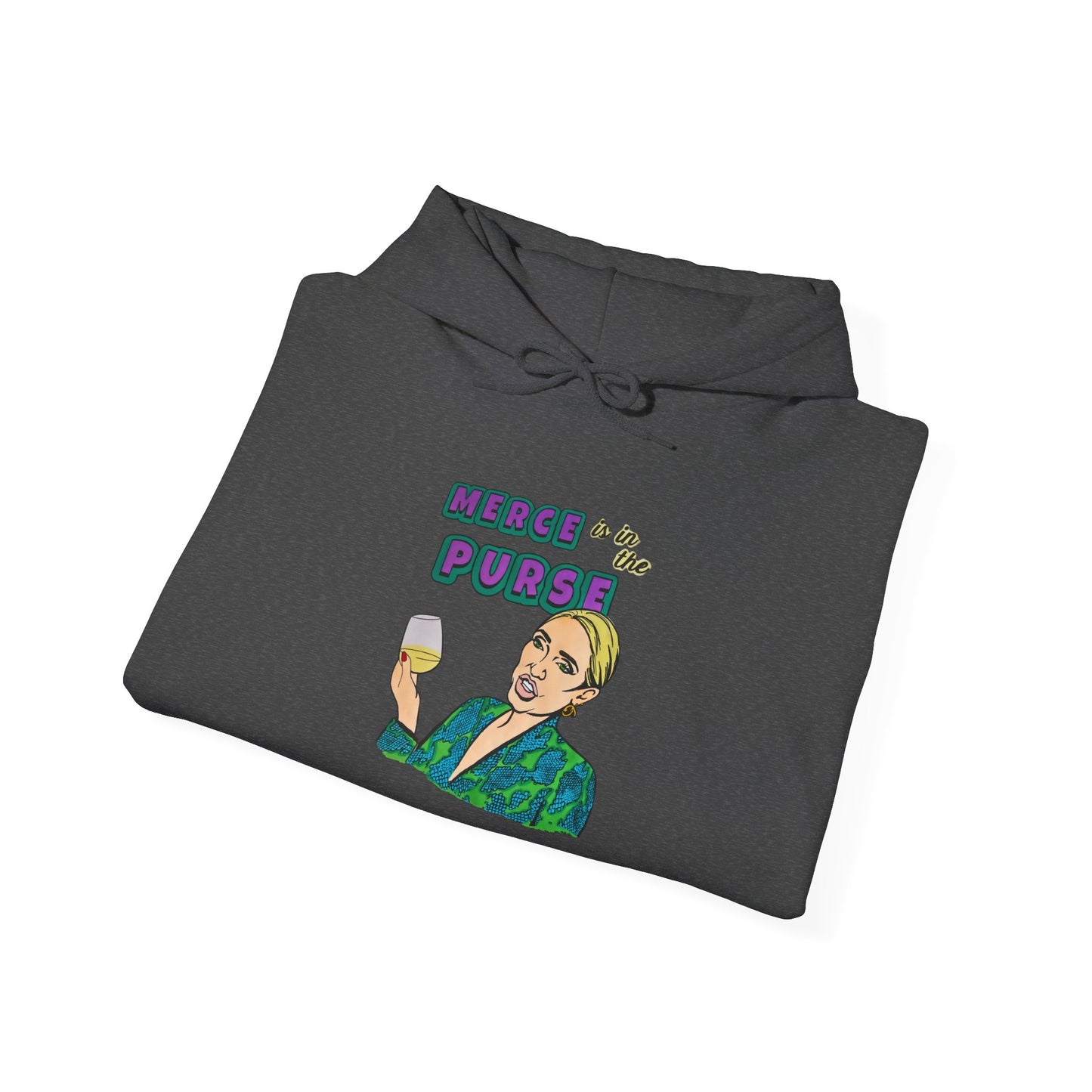 RHOBH Erika "Merce is in the Purse", Unisex Hoodie, featuring Erika Jayne