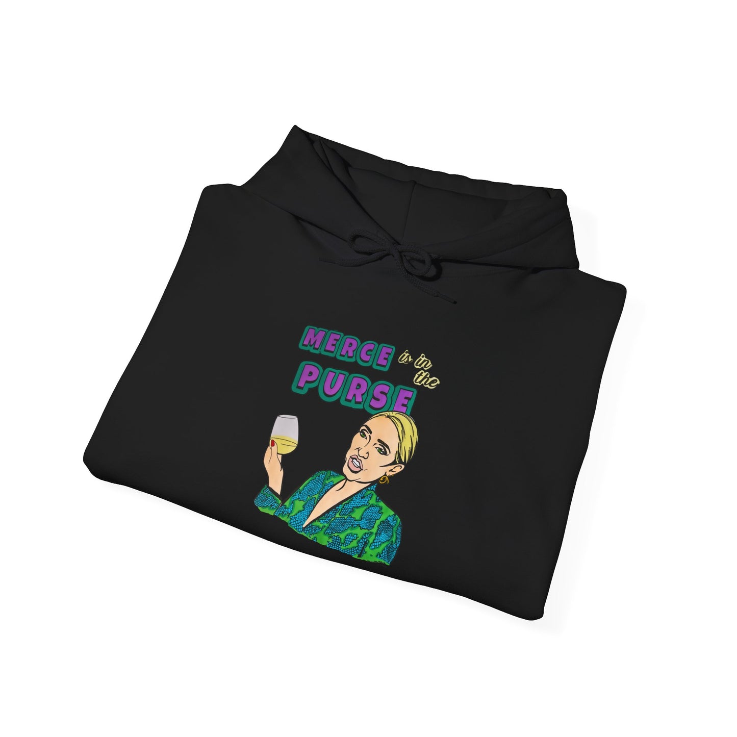 RHOBH Erika "Merce is in the Purse", Unisex Hoodie, featuring Erika Jayne