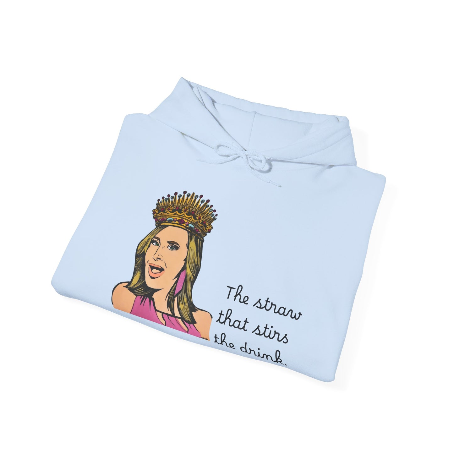 RHONY Sonja with a Crown, Unisex Hoodie, featuring Sonja Morgan