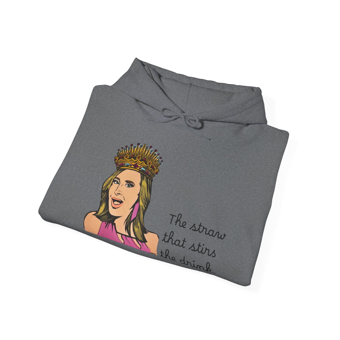 RHONY Sonja with a Crown, Unisex Hoodie, featuring Sonja Morgan
