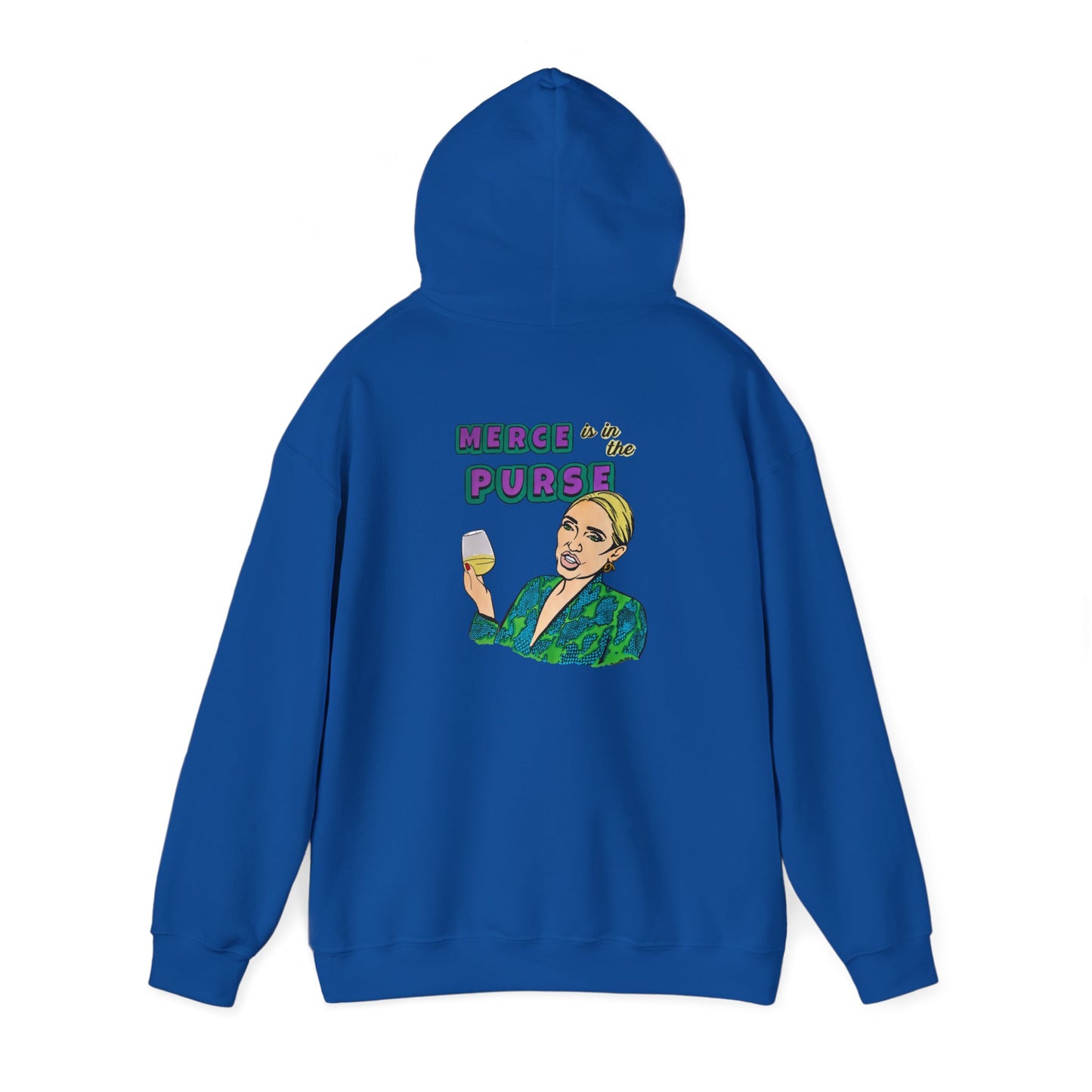 RHOBH Erika "Merce is in the Purse", Unisex Hoodie, featuring Erika Jayne