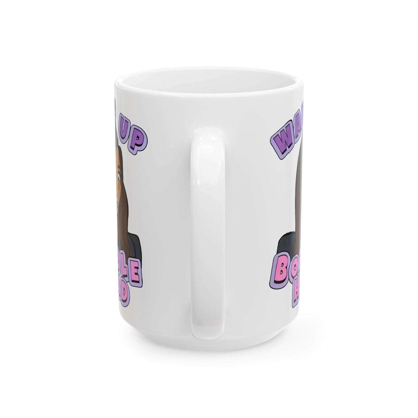 RHOSLC "Wake Up Bobblehead!" featuring Mary Cosby, Ceramic Mug