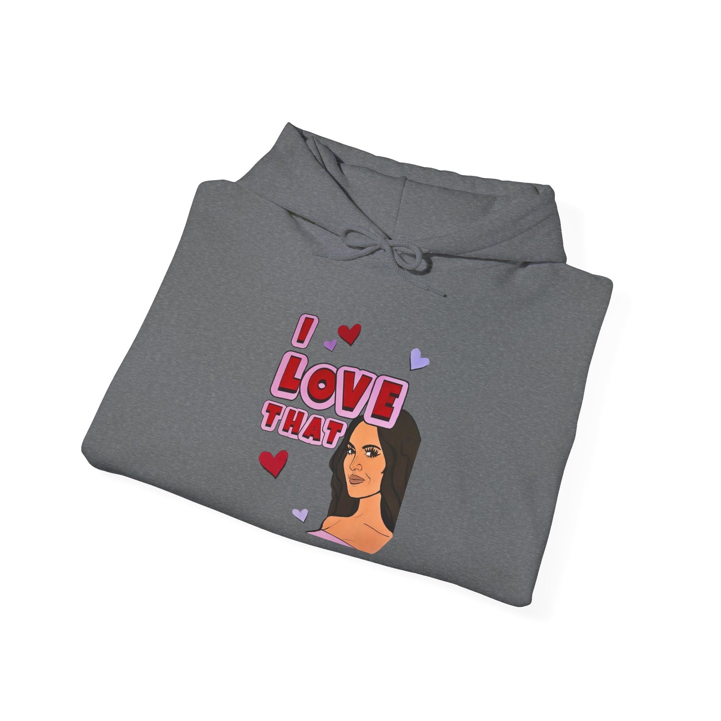 RHOSLC Lisa Loves That, Unisex Hoodie, featuring Lisa Barlow