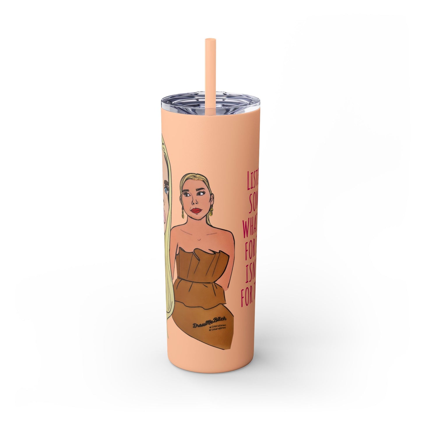RHOM Besties Alexia and Marysol, "Cockie Sipper", 20oz - featuring Alexia Nepola and Marysol Patton