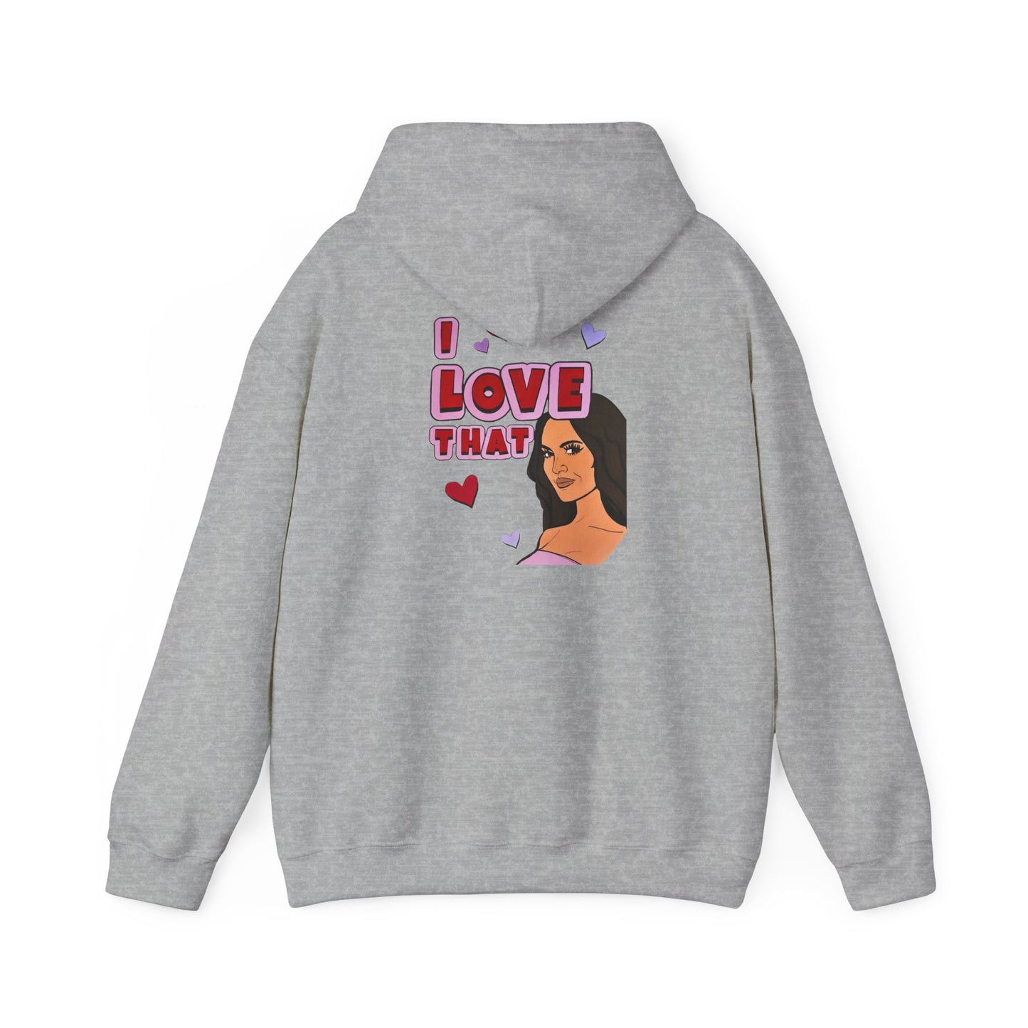 RHOSLC Lisa Loves That, Unisex Hoodie, featuring Lisa Barlow