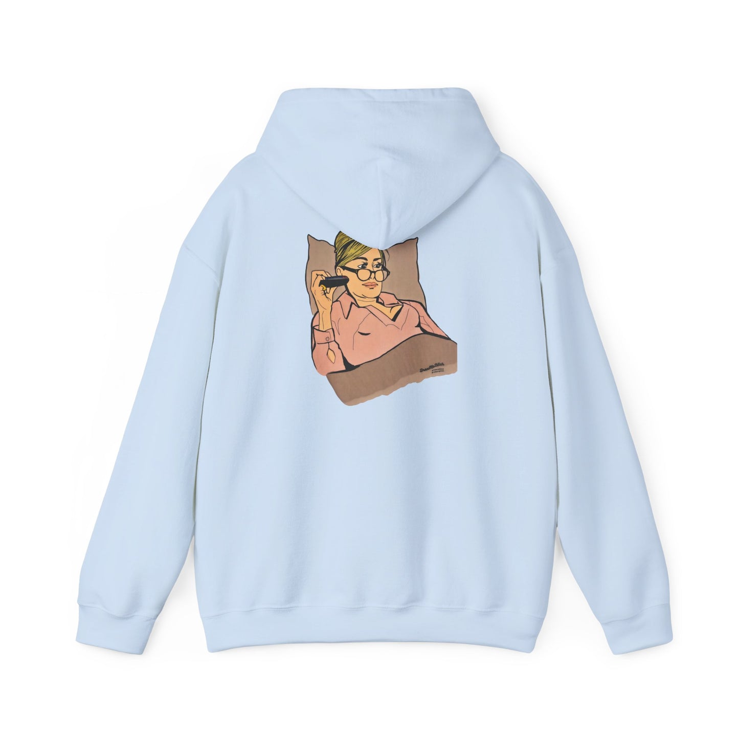 RHONY Sonja in bed with Crown, Unisex Hoodie, featuring Sonja Morgan