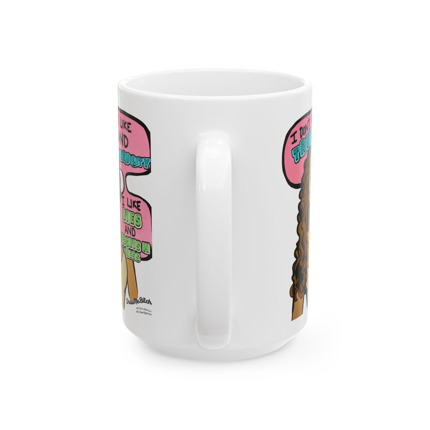 RHOP Gizelle Lies & Foolishness, Ceramic Mug, (11oz, 15oz) Featuring Gizelle Bryant