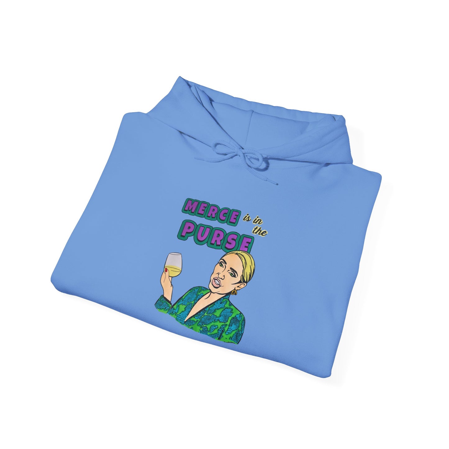 RHOBH Erika "Merce is in the Purse", Unisex Hoodie, featuring Erika Jayne