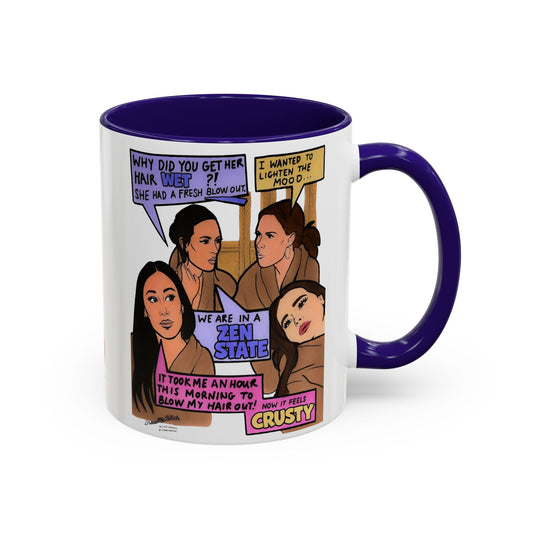 RHOSLC Zen State, Ceramic Mug, (11oz, 15oz) featuring Lisa Barlow, Angie K, Britani Bateman, and Meredith Marks