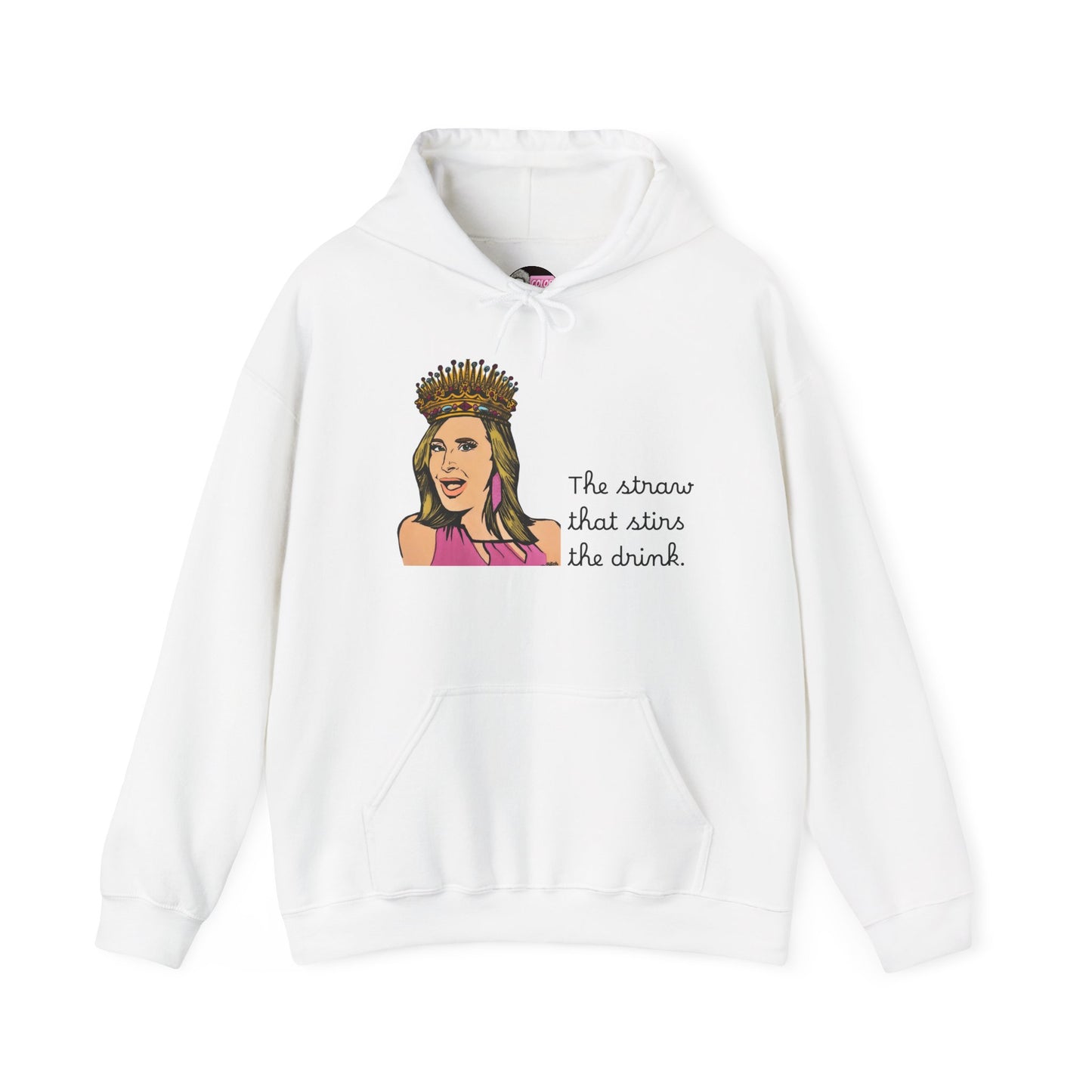 RHONY Sonja with a Crown, Unisex Hoodie, featuring Sonja Morgan