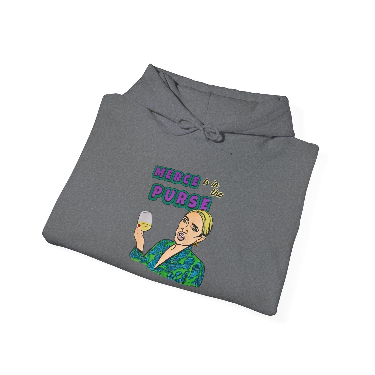 RHOBH Erika "Merce is in the Purse", Unisex Hoodie, featuring Erika Jayne