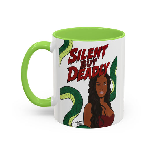 Summer House Ciara Silent but Deadly, Ceramic Mug, (11oz, 15oz) featuring Ciara Miller