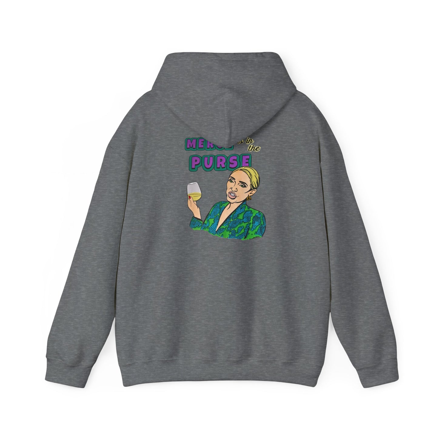 RHOBH Erika "Merce is in the Purse", Unisex Hoodie, featuring Erika Jayne