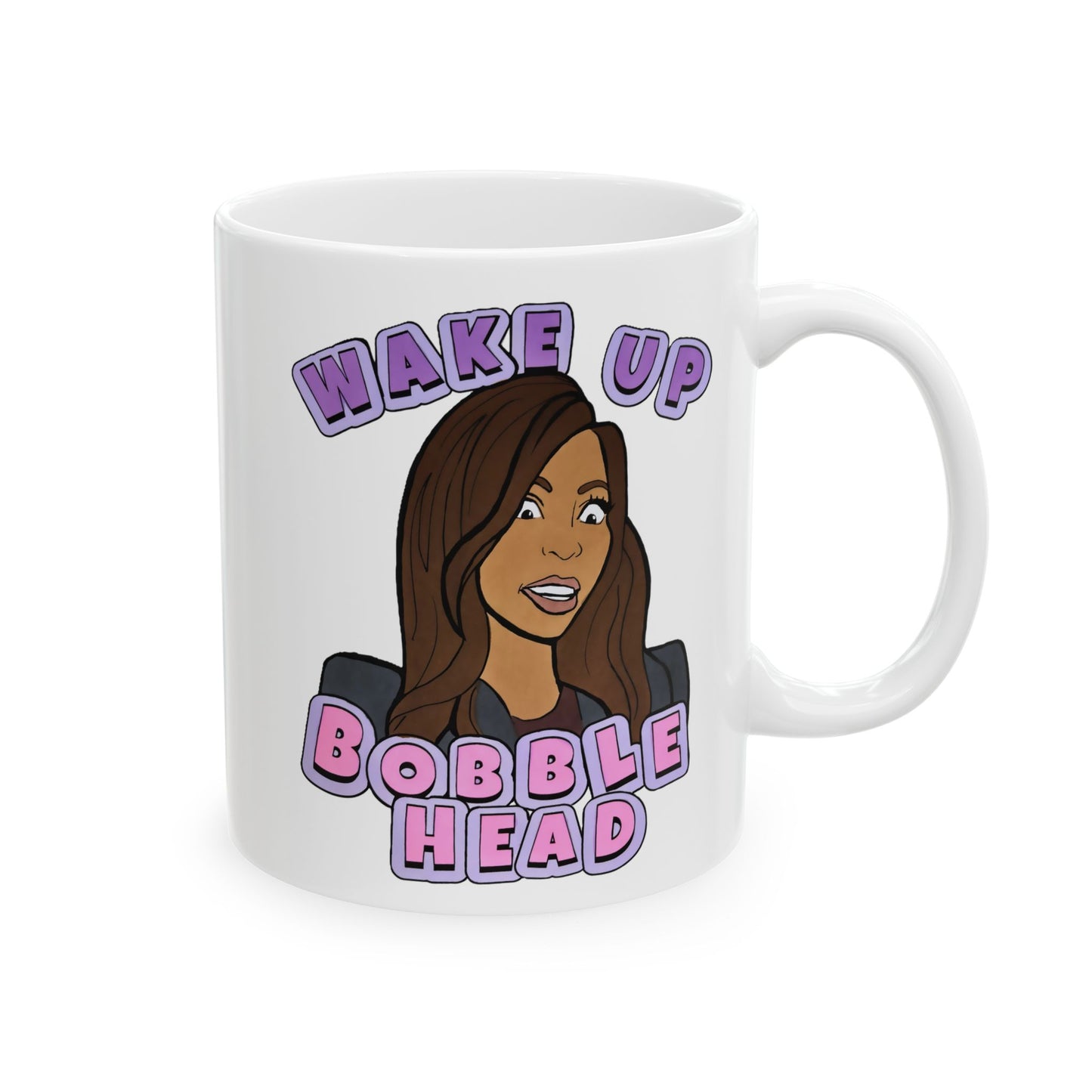 RHOSLC "Wake Up Bobblehead!" featuring Mary Cosby, Ceramic Mug