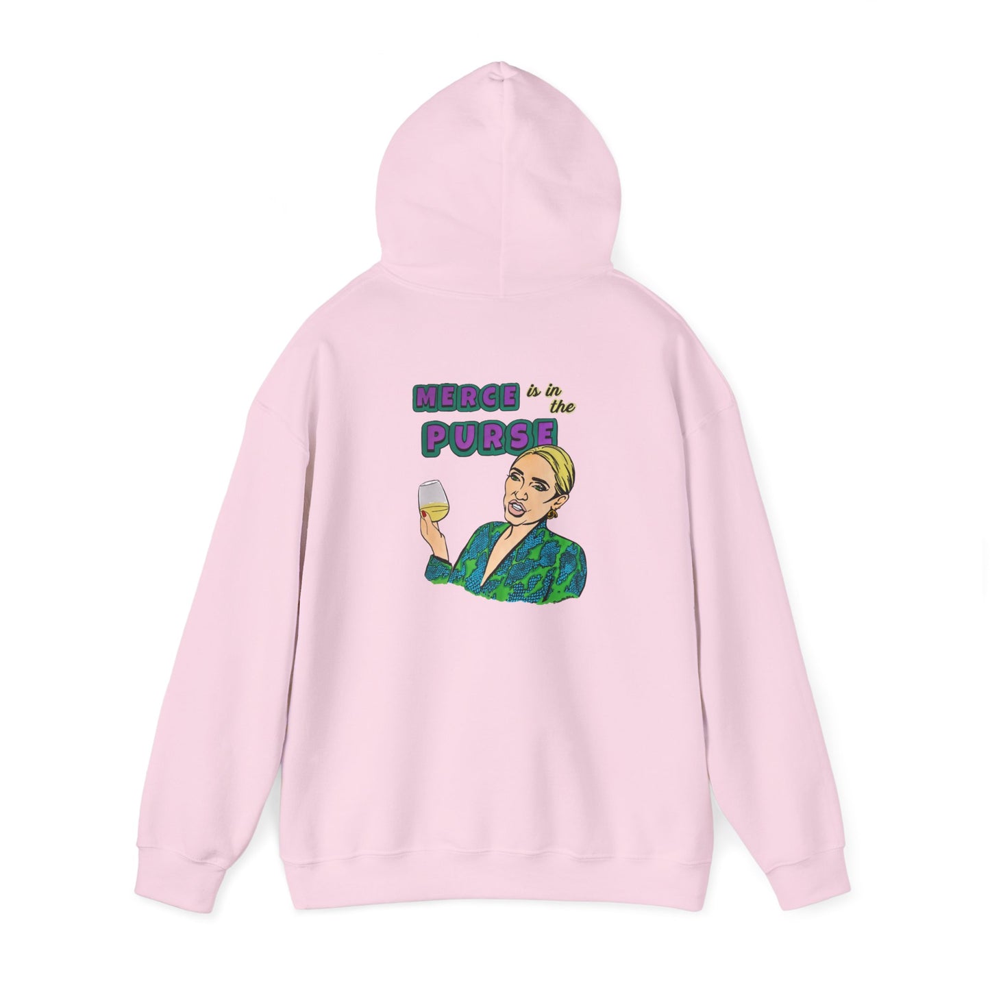 RHOBH Erika "Merce is in the Purse", Unisex Hoodie, featuring Erika Jayne