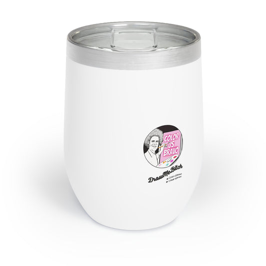 RHOM Marysol No.5 Cockie, 12oz Wine Tumbler, featuring Marysol Patton