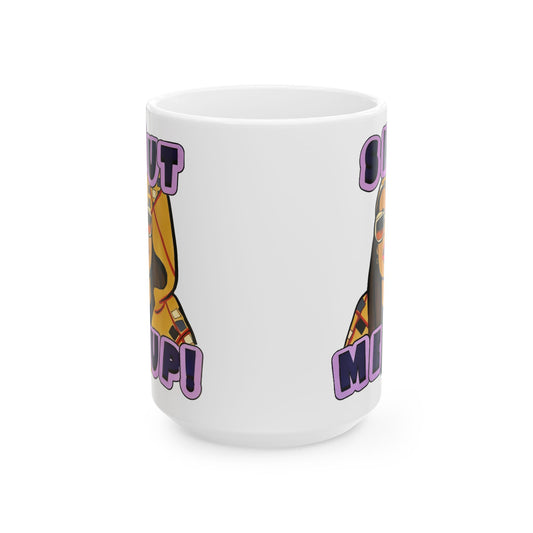 RHOSLC Shut Me Up!, Ceramic Mug, (11oz, 15oz) Featuring Mary Cosby