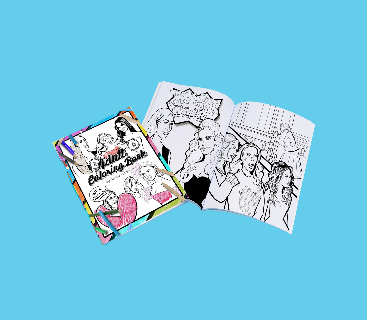 DrawMeBitch Coloring Books, Various