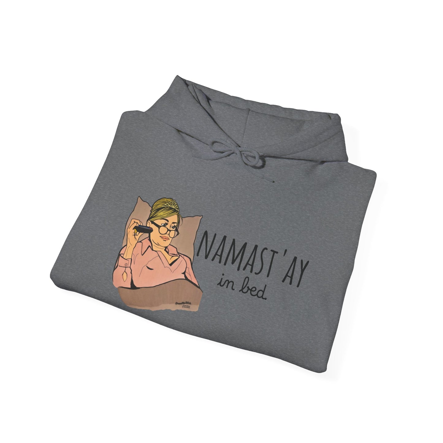 RHONY Sonja in bed with Crown, Unisex Hoodie, featuring Sonja Morgan
