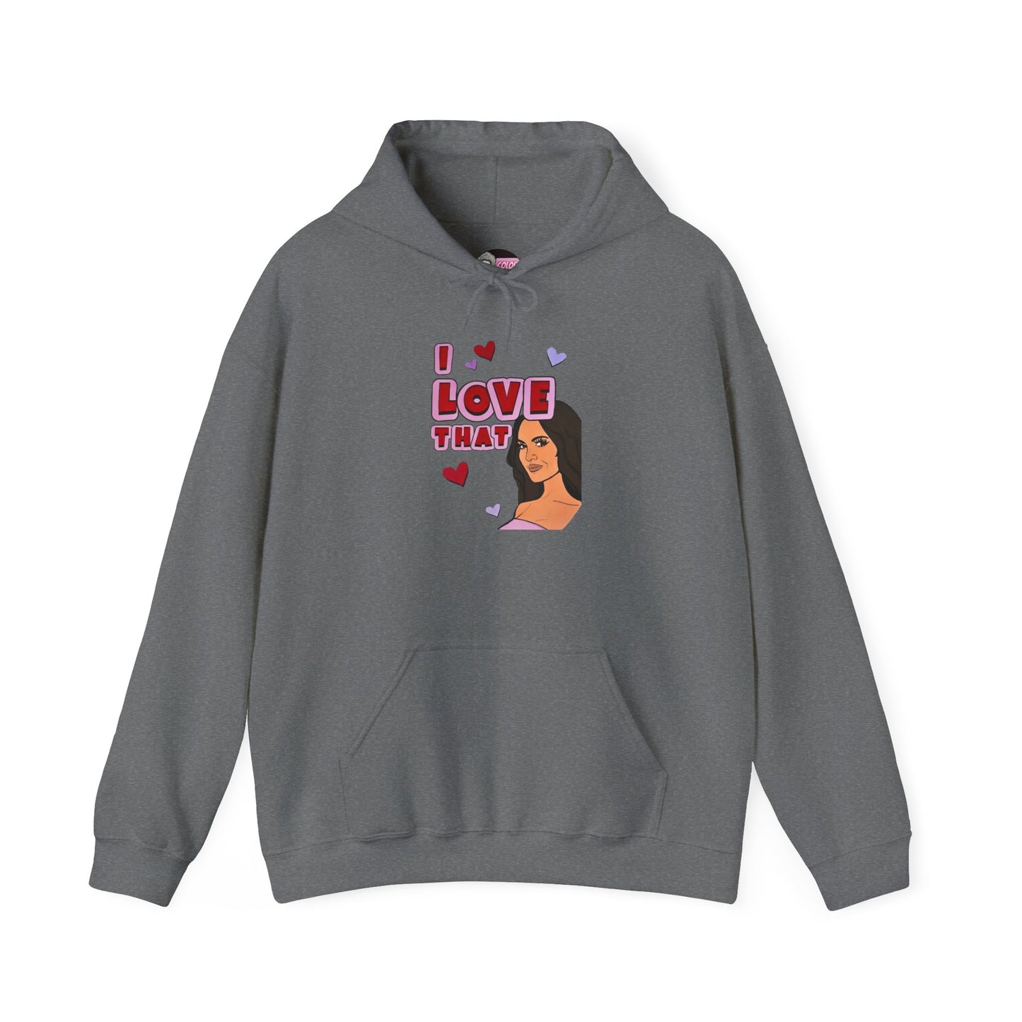 RHOSLC Lisa Loves That, Unisex Hoodie, featuring Lisa Barlow