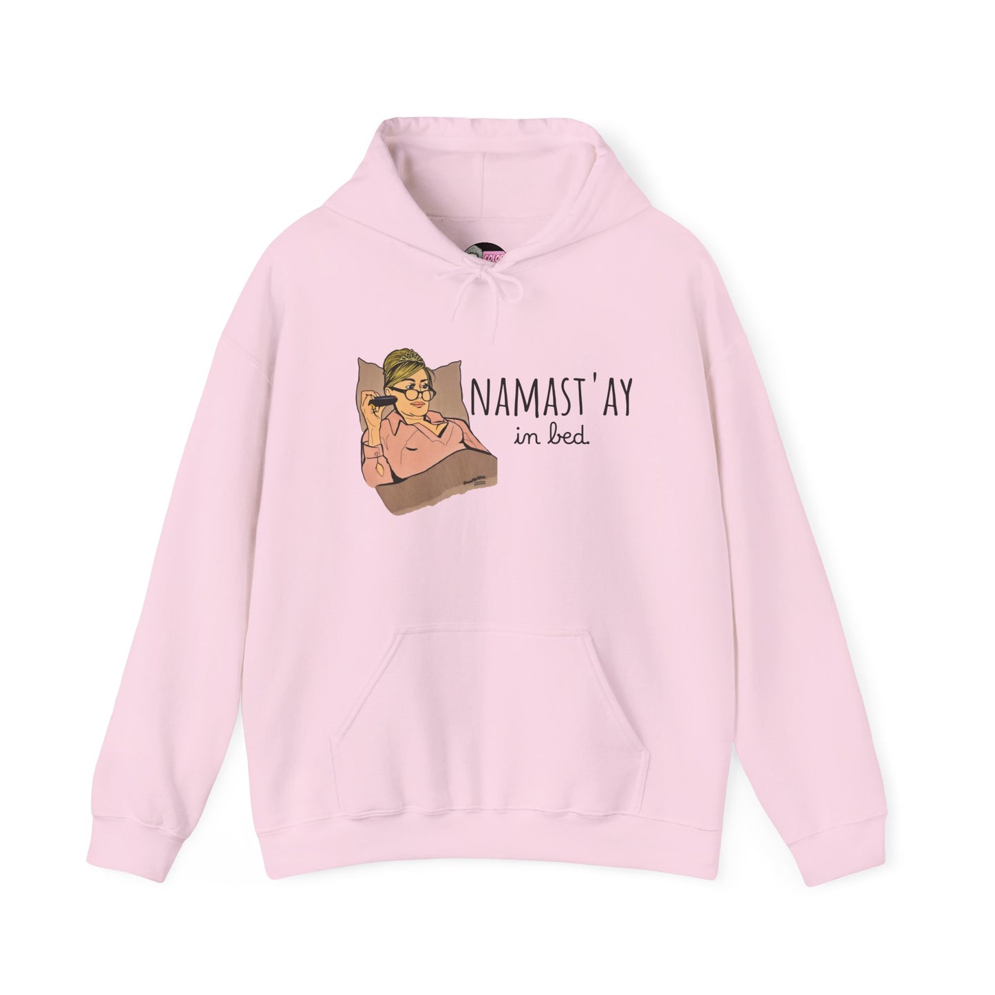 RHONY Sonja in bed with Crown, Unisex Hoodie, featuring Sonja Morgan