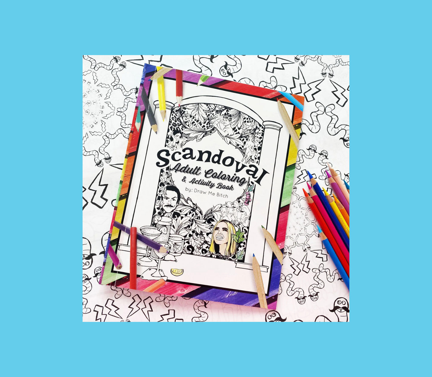 DrawMeBitch Coloring Books, Various