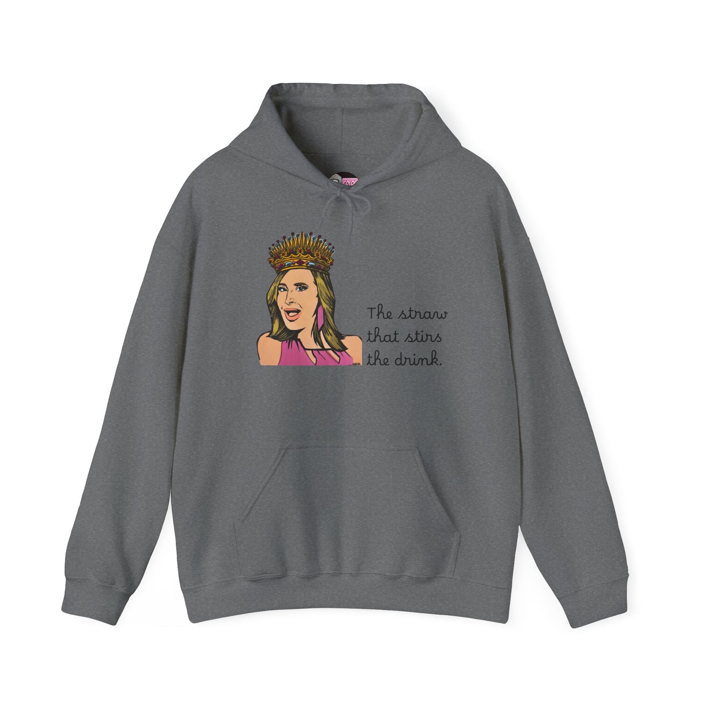 RHONY Sonja with a Crown, Unisex Hoodie, featuring Sonja Morgan