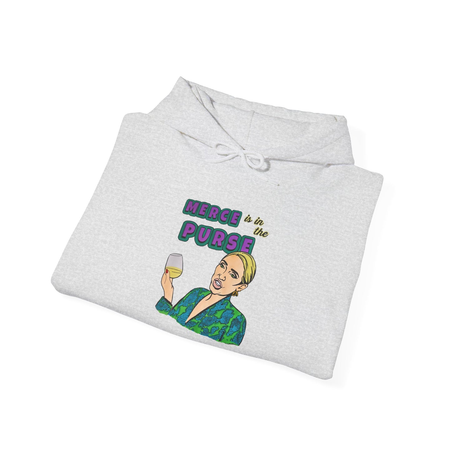 RHOBH Erika "Merce is in the Purse", Unisex Hoodie, featuring Erika Jayne