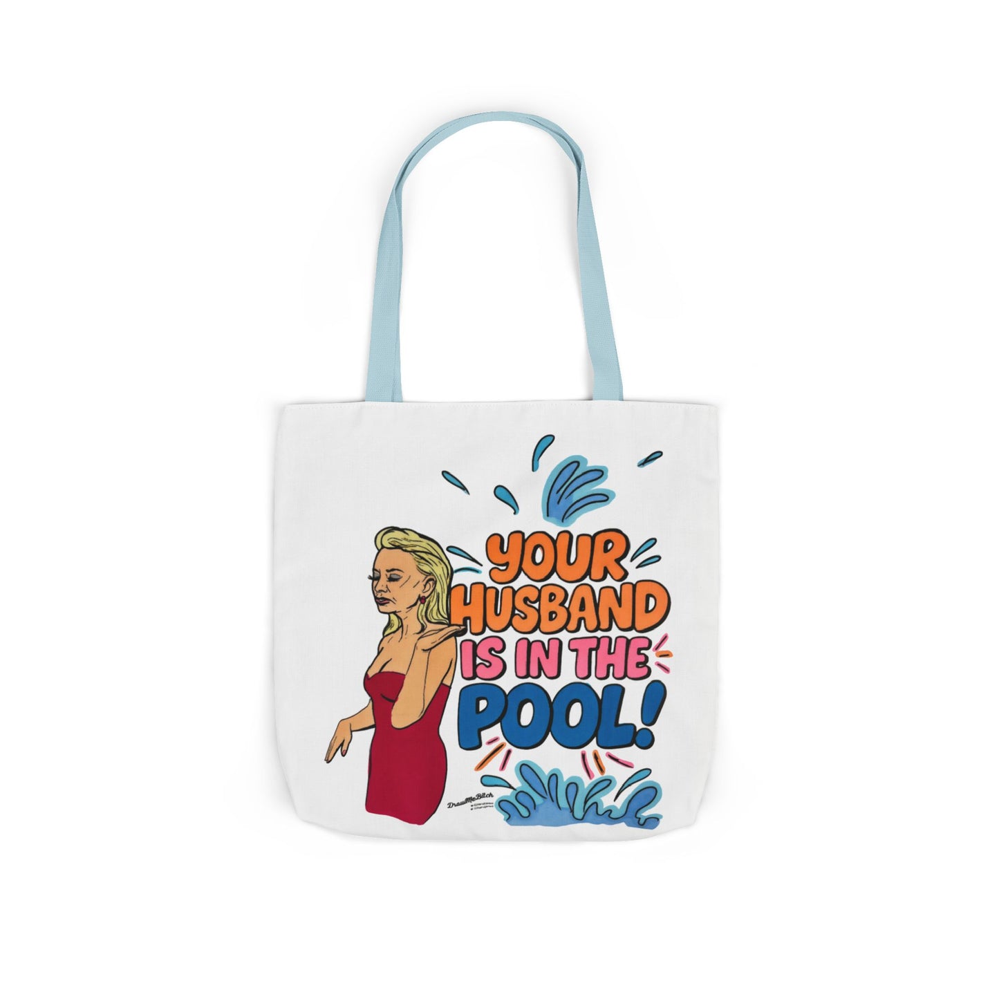 RHONJ Margaret "Husband in the Pool!" Tote Bag featuring Margaret Josephs