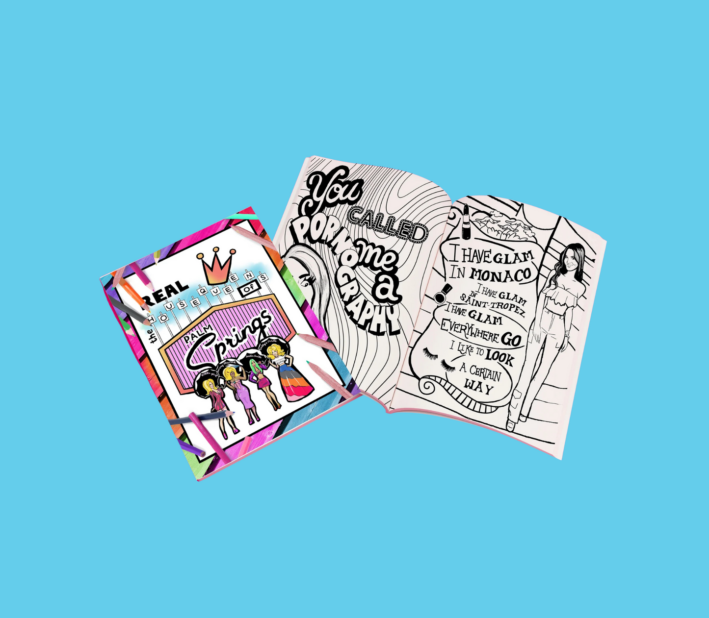 DrawMeBitch Coloring Books, Various