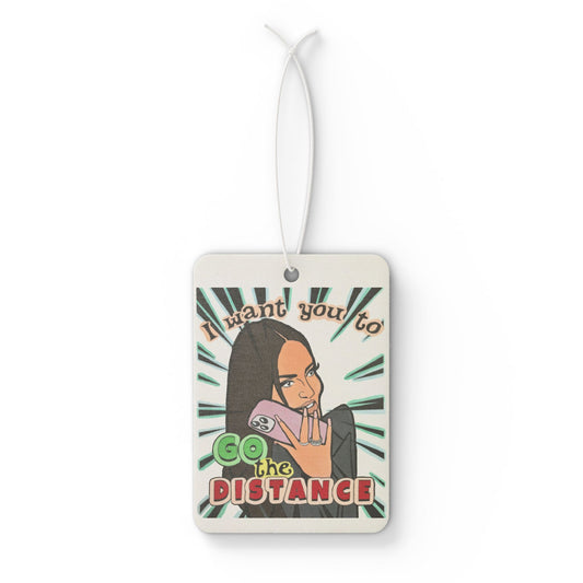 RHOSLC Lisa "Go the Distance" Car Air Freshener - featuring Lisa Barlow