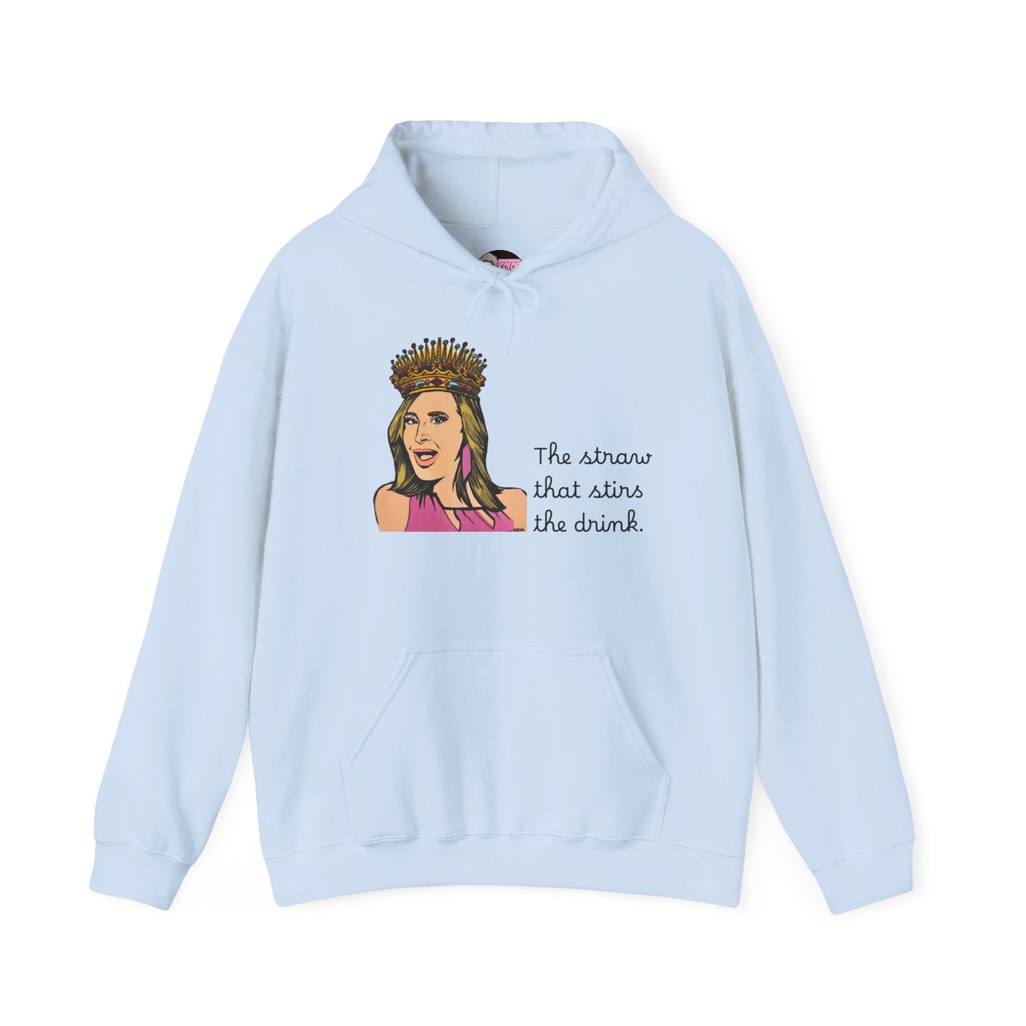 RHONY Sonja with a Crown, Unisex Hoodie, featuring Sonja Morgan