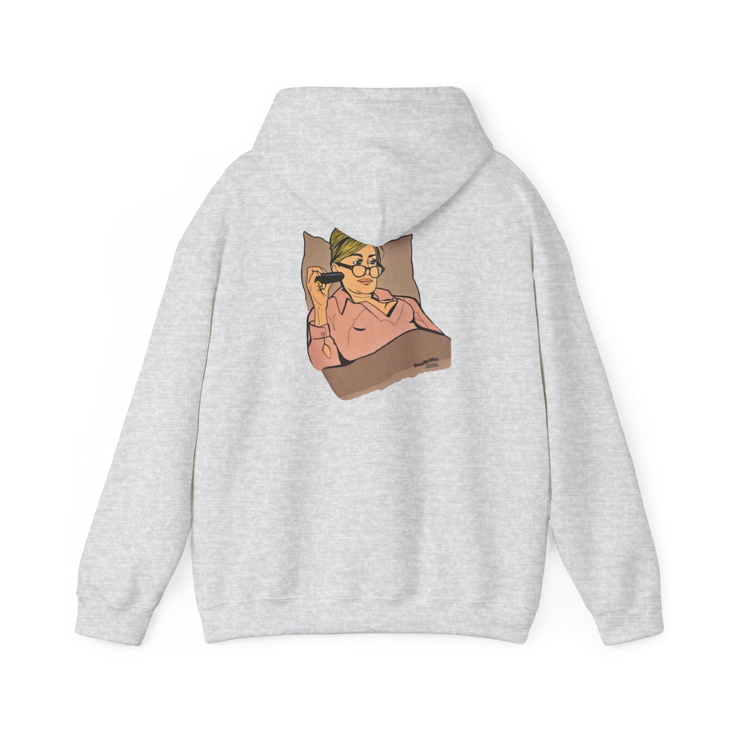 RHONY Sonja in bed with Crown, Unisex Hoodie, featuring Sonja Morgan