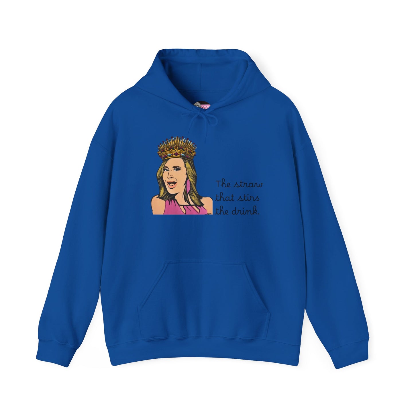 RHONY Sonja with a Crown, Unisex Hoodie, featuring Sonja Morgan