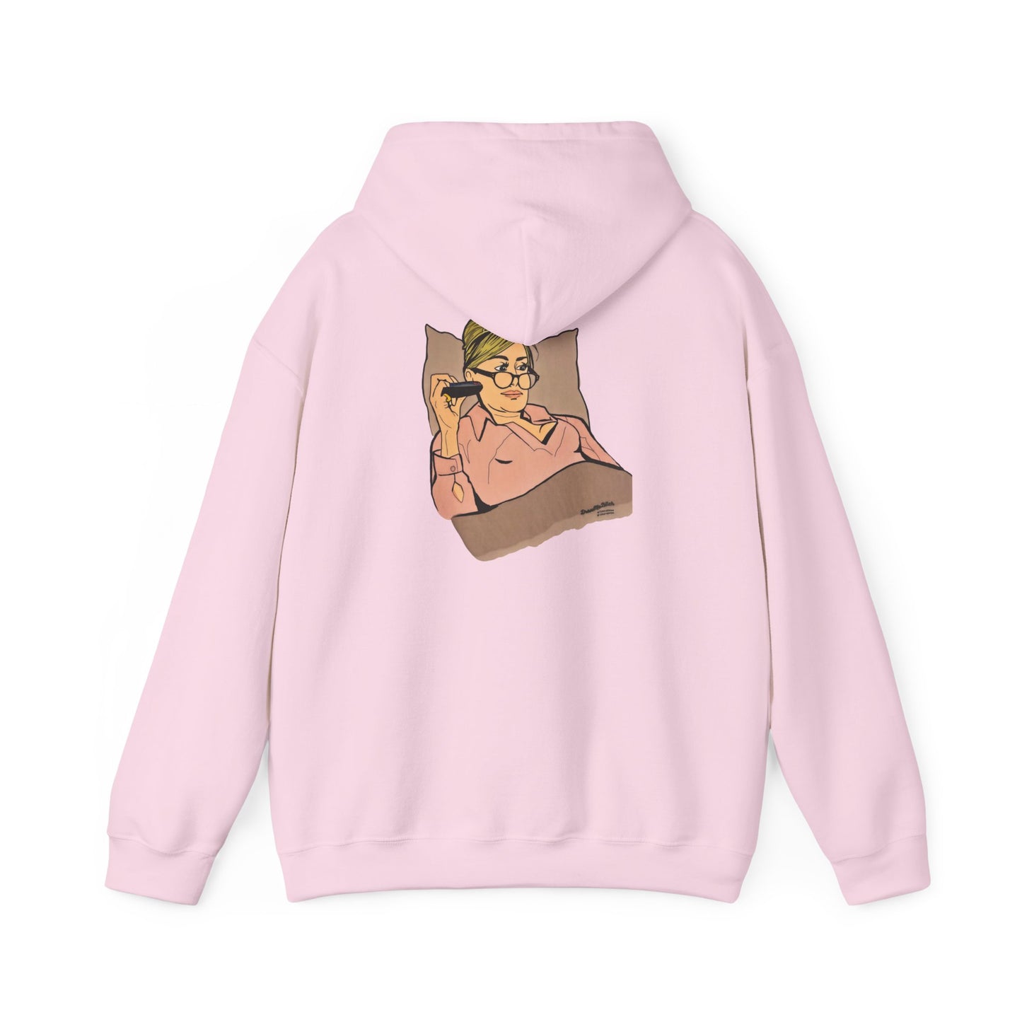 RHONY Sonja in bed with Crown, Unisex Hoodie, featuring Sonja Morgan