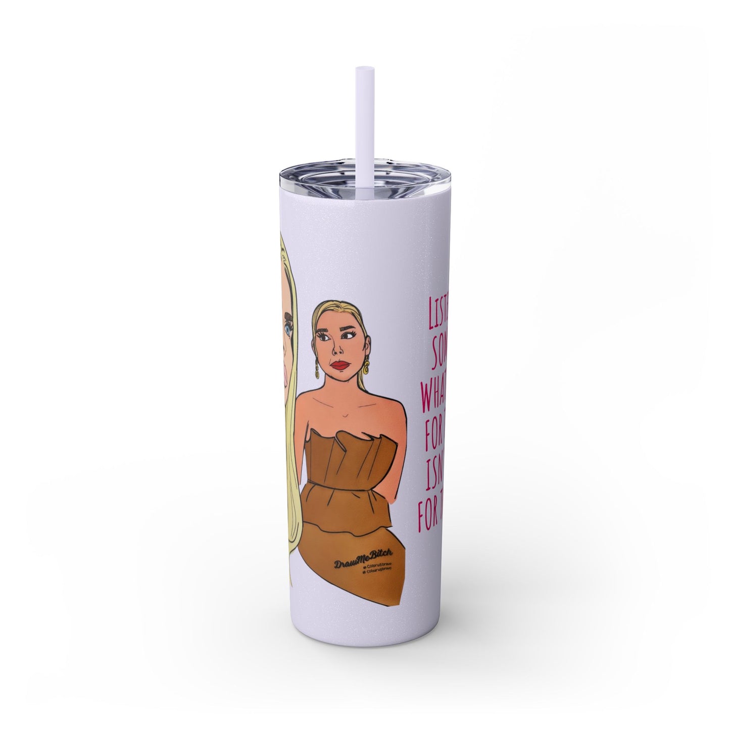 RHOM Besties Alexia and Marysol, "Cockie Sipper", 20oz - featuring Alexia Nepola and Marysol Patton