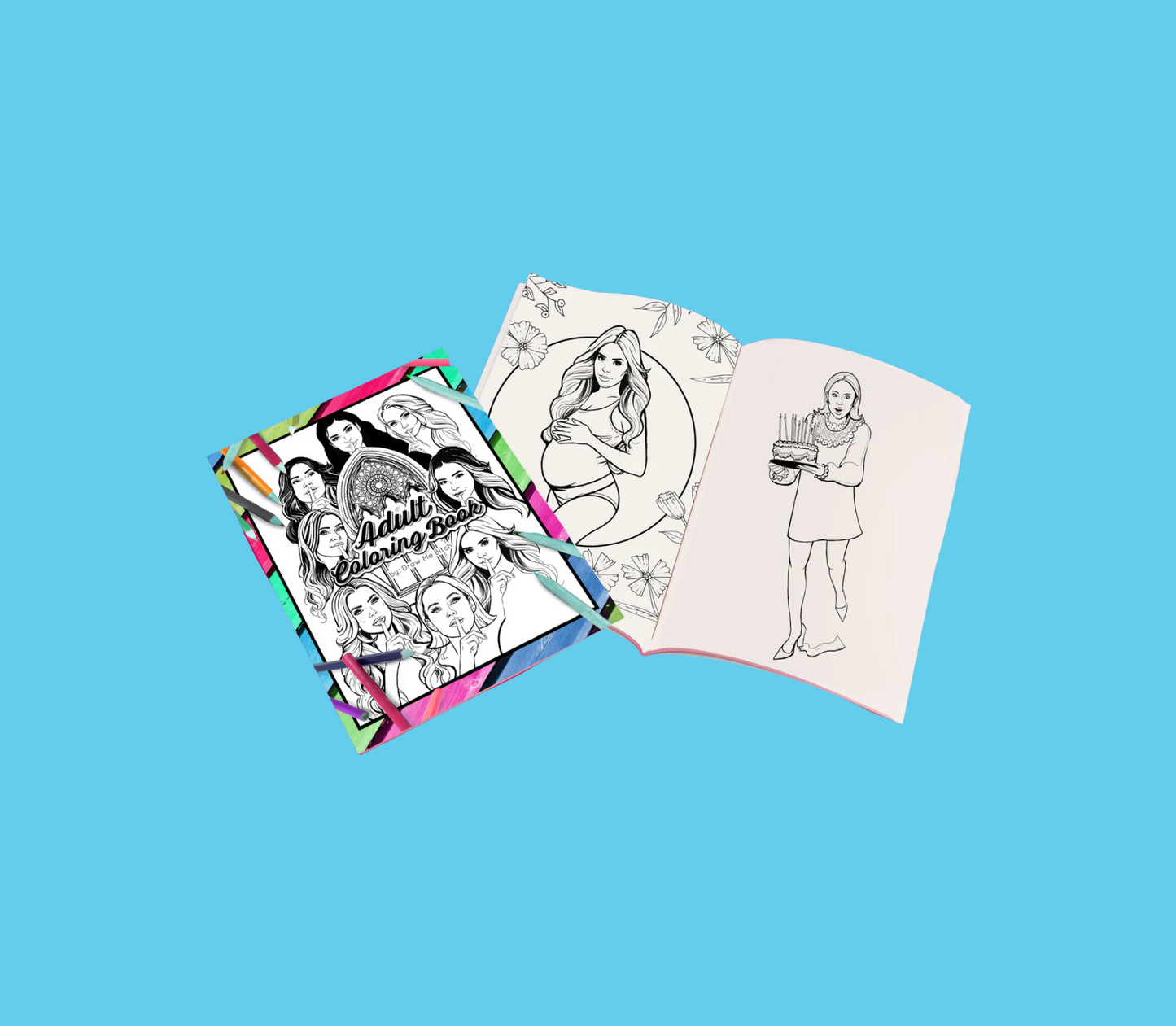 DrawMeBitch Coloring Books, Various