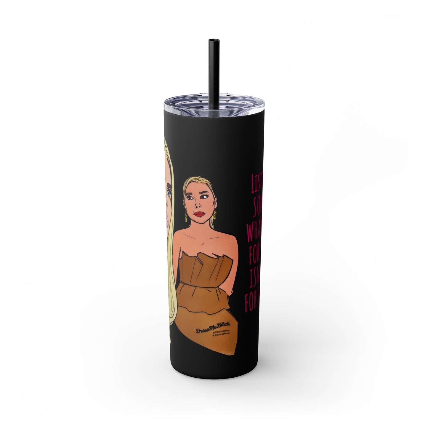 RHOM Besties Alexia and Marysol, "Cockie Sipper", 20oz - featuring Alexia Nepola and Marysol Patton